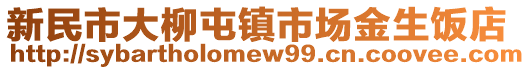 新民市大柳屯鎮(zhèn)市場(chǎng)金生飯店