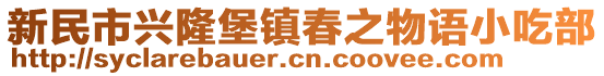 新民市興隆堡鎮(zhèn)春之物語小吃部
