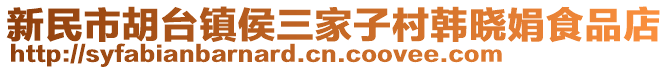 新民市胡臺鎮侯三家子村韓曉娟食品店