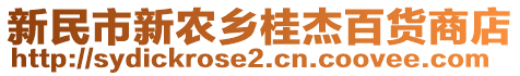 新民市新農鄉桂杰百貨商店