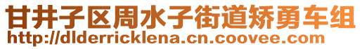 甘井子區(qū)周水子街道矯勇車組