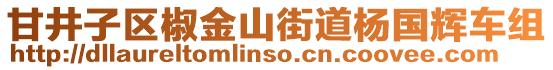 甘井子區(qū)椒金山街道楊國輝車組