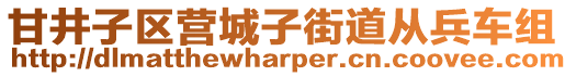 甘井子區(qū)營城子街道從兵車組