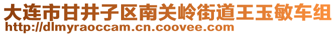 大連市甘井子區(qū)南關(guān)嶺街道王玉敏車(chē)組