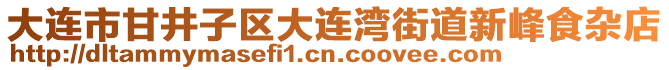 大連市甘井子區(qū)大連灣街道新峰食雜店