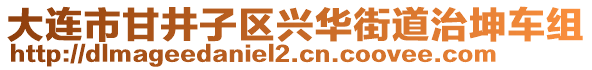 大連市甘井子區(qū)興華街道治坤車組