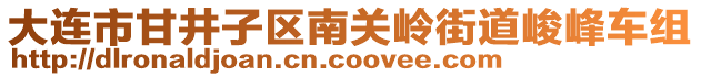 大連市甘井子區南關嶺街道峻峰車組