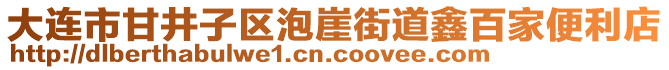 大連市甘井子區(qū)泡崖街道鑫百家便利店