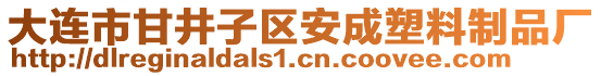 大連市甘井子區(qū)安成塑料制品廠