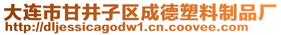 大連市甘井子區(qū)成德塑料制品廠