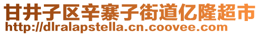 甘井子區(qū)辛寨子街道億隆超市