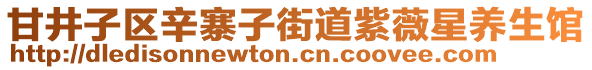 甘井子區(qū)辛寨子街道紫薇星養(yǎng)生館