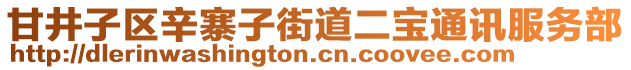 甘井子區(qū)辛寨子街道二寶通訊服務(wù)部