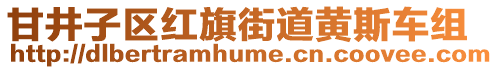 甘井子區(qū)紅旗街道黃斯車組
