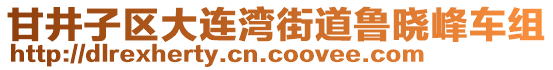 甘井子區大連灣街道魯曉峰車組