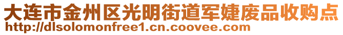 大連市金州區光明街道軍婕廢品收購點