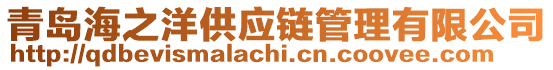青島海之洋供應鏈管理有限公司