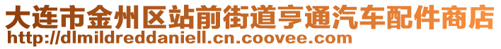 大連市金州區(qū)站前街道亨通汽車配件商店