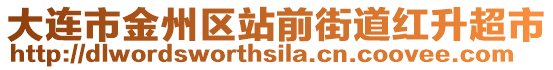 大連市金州區(qū)站前街道紅升超市