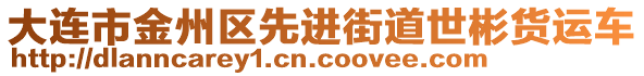 大连市金州区先进街道世彬货运车