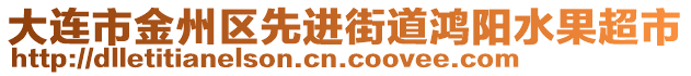 大連市金州區(qū)先進(jìn)街道鴻陽水果超市