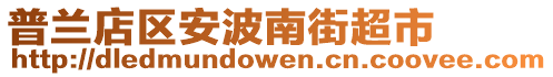 普蘭店區安波南街超市