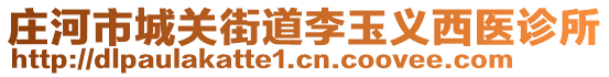 莊河市城關街道李玉義西醫(yī)診所