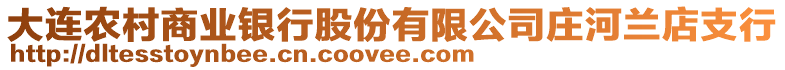 大連農(nóng)村商業(yè)銀行股份有限公司莊河蘭店支行