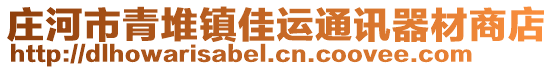 莊河市青堆鎮(zhèn)佳運通訊器材商店