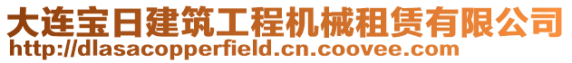 大連寶日建筑工程機械租賃有限公司