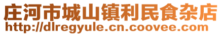 莊河市城山鎮利民食雜店