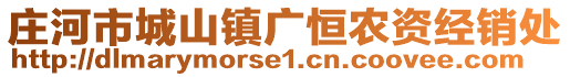 莊河市城山鎮(zhèn)廣恒農(nóng)資經(jīng)銷處