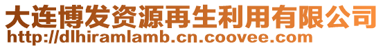 大連博發(fā)資源再生利用有限公司