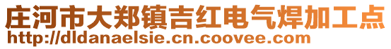 莊河市大鄭鎮吉紅電氣焊加工點