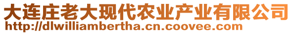 大連莊老大現(xiàn)代農(nóng)業(yè)產(chǎn)業(yè)有限公司