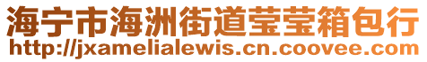 海寧市海洲街道瑩瑩箱包行