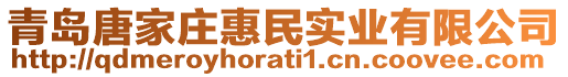 青島唐家莊惠民實業(yè)有限公司