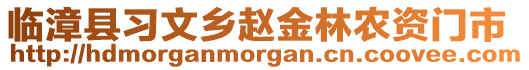 臨漳縣習(xí)文鄉(xiāng)趙金林農(nóng)資門市