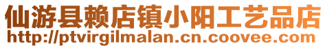 仙游縣賴店鎮小陽工藝品店