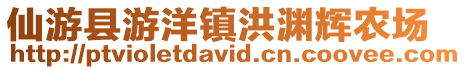 仙游縣游洋鎮(zhèn)洪淵輝農(nóng)場