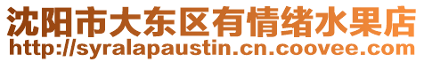 沈陽市大東區(qū)有情緒水果店