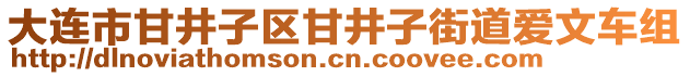 大連市甘井子區(qū)甘井子街道愛文車組