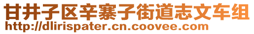 甘井子區(qū)辛寨子街道志文車組