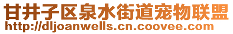 甘井子區(qū)泉水街道寵物聯(lián)盟