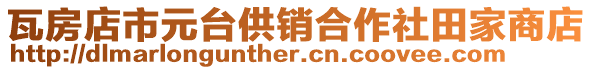 瓦房店市元臺供銷合作社田家商店