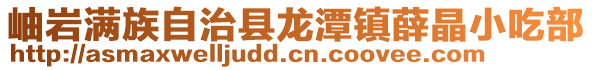 岫巖滿族自治縣龍潭鎮薛晶小吃部