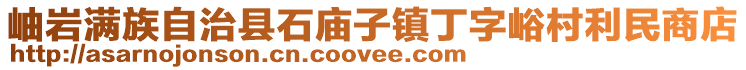 岫巖滿族自治縣石廟子鎮(zhèn)丁字峪村利民商店