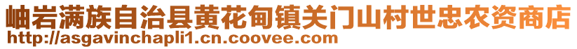 岫巖滿族自治縣黃花甸鎮關門山村世忠農資商店