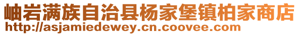 岫巖滿族自治縣楊家堡鎮柏家商店