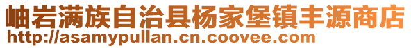 岫巖滿族自治縣楊家堡鎮豐源商店
